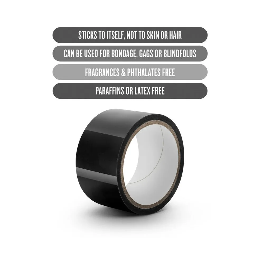 Blush Temptasia 60 ft Bondage Tape - Black