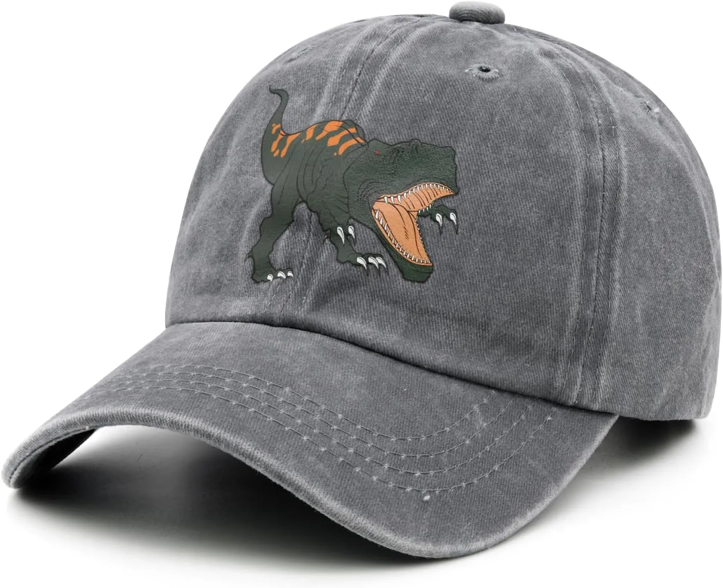 Boys' Printing Dinosaur Baseball Hat Cute Vintage Adjustable Kids Dad Cap