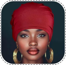 HeadWrap Hair Turbans African Turban Flower Pearl Crystal Twisted Head Turban for Women Fashion