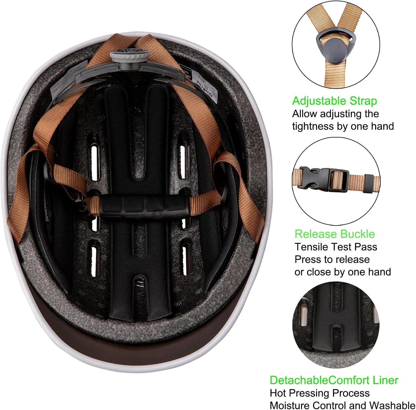 OnBros Bike Helmet Adults - Road Bike Helmet for Women and Men Cycling Helmet Adjustable Safety Certified for Skateboard Bicycle Helmets