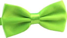 SURVODJA Men Bow Tie Adjustable Length Wedding Male Fashion Boys Satin Bowties
