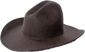 Women 100% Wool Felt Cowboy Hat Wide Brim Felt Hat Extra Top Hat Crown Panama Hat