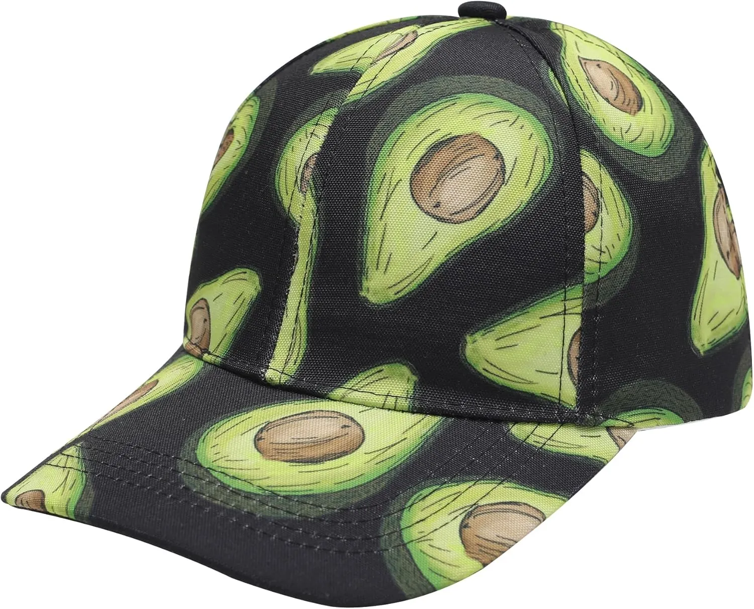 ZLYC Women Fashion Floral Print Baseball Cap Hawaiian Adjustable Snapback Dad Hat