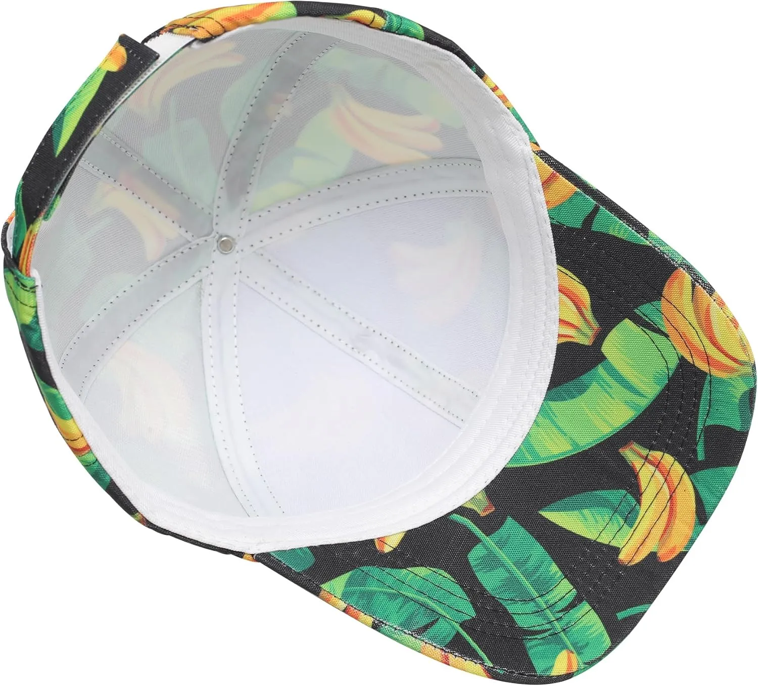 ZLYC Women Fashion Floral Print Baseball Cap Hawaiian Adjustable Snapback Dad Hat
