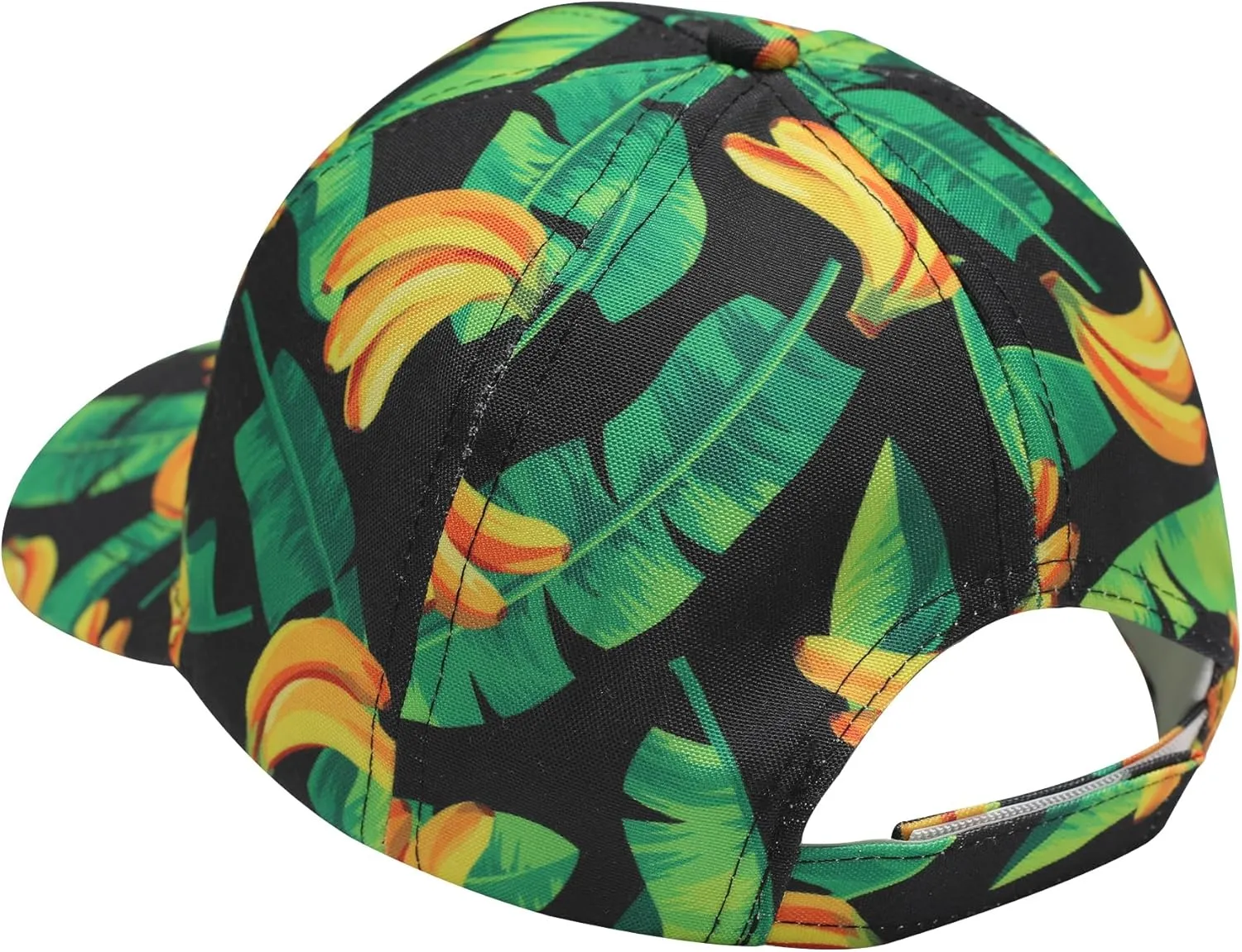 ZLYC Women Fashion Floral Print Baseball Cap Hawaiian Adjustable Snapback Dad Hat